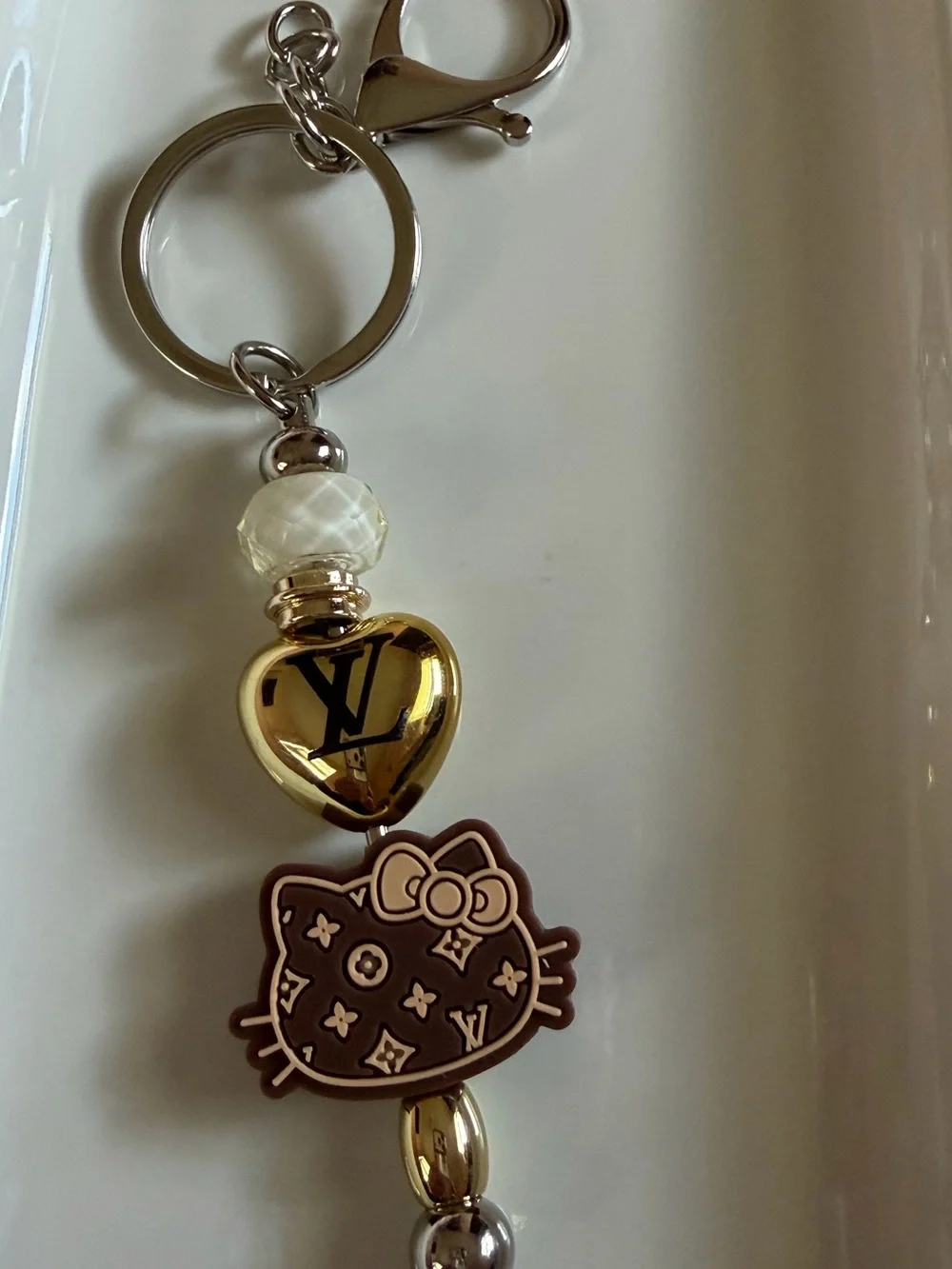 HANDMADE Bag Charm or key chain